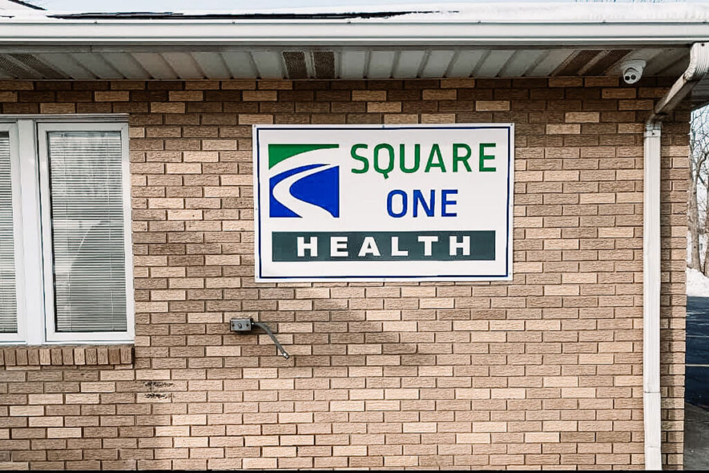 square one health building exterior